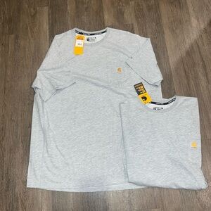 Carhartt Force Men's Light Gray short Sleeve Tee